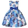 Buy cheap Children'S Dress Clothing Girl Printing Princess Dress Children Formal Dress from wholesalers