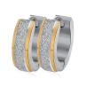Buy cheap Silver Color&Gold-Color Punk Rock Stainless Steel Small Hoop Earrings for Women Wedding Party Jewelry from wholesalers