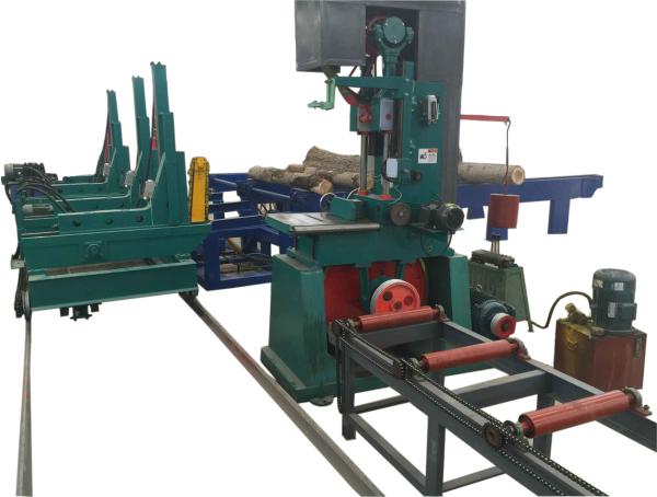 Buy cheap Wood sawmill band sawing machine, Vertical Band Saw Sawmill With Log Carriage from wholesalers