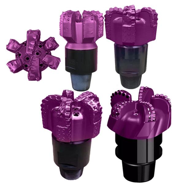 PDC Drill Bit 5 Blades Steel Body PDC Diamond Drill Bit Oil Well Drilling Bit