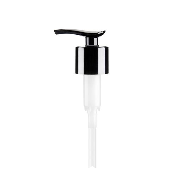 Buy cheap 24/410 28/410 Bottle Cap Closure Black PP Plastic Dispenser Smooth Skirt from wholesalers