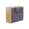 Buy cheap Reusable Matte Varnishing Kraft Shopping Bags With Fabric Handle from wholesalers