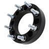 Buy cheap Set of 2 1.5" 8x6.5 Black Wheel Spacers | Black Fits Chevy Silverado 2500 Trucks 3500 from wholesalers