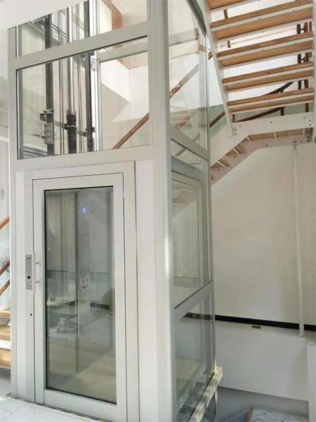 Buy cheap Fuji Glass Residential Elevators Customizable Personal Home Lifts 0.4m/s from wholesalers
