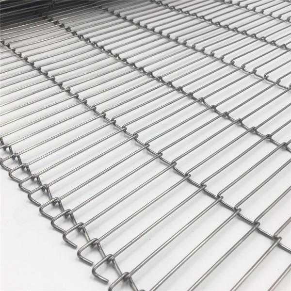 Buy cheap High Temperature Resistant Stainless Steel Conveyor Belt Ladder Type For Food Transportation from wholesalers
