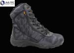 Microfiber Leather Military Tactical Shoes Footwear Zipper 8 Inches High