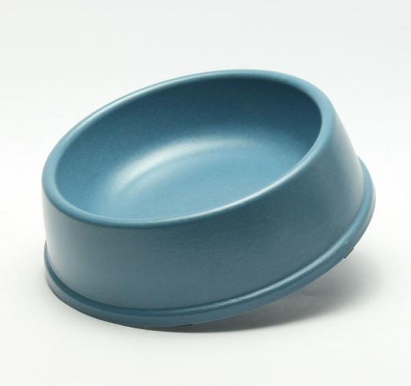 Buy cheap Blue Commercial Bamboo Pet Bowl , Non - Skid Bamboo Dog Feeder Oem Service from wholesalers