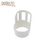 Buy cheap White Dryer Vent Fittings 4 Inches Ducting Connector Plastic Hooker - Upper Duct Protectors from wholesalers