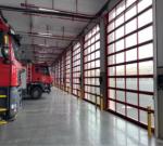 High Safety Powder Coating Aluminium Sectional Garage Doors Water Tightness