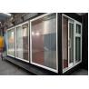 Buy cheap 20HC Luxury Expandable Shipping Container House black Special glass from wholesalers