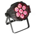Small RGBW 7*10W 4in1 Led Par Can Uplights With Aluminum Die Casting Housing LED