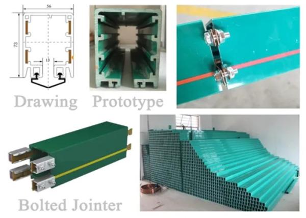 Buy cheap Mobile Electrification Conductor Rail System , Hfp95 Series Crane Component from wholesalers