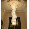 Buy cheap Luxury crystal chandelier duplex building hollow living room lamp large chandelier(WH-NC-91) from wholesalers