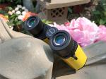 10x22 Yellow Kids Binoculars Plastic Bird Watching Binoculars Telescope