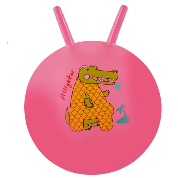 Buy cheap ROHS Thickened Rubber Big Bouncy Balls With Handles Antiburst from wholesalers