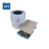 Buy cheap Anti Scratch Black And White PE Protection Film For Aluminium Window Profile With Custom Printed Logo from wholesalers