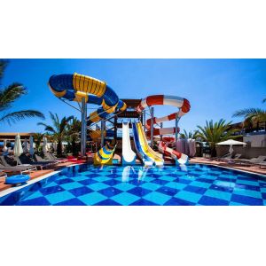 Buy cheap Aqua Water Park Summer Water Games Swimming Pool Water Toy Fiberglass Slide for Children from wholesalers