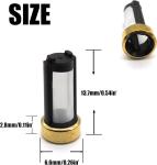 Marelli Fuel Injector Seal Kits Filter Baskets Universal Repair Set, 6.6mm X 2