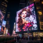 6000cd/m2 Brightness Waterproof LED Display Pixel Pitch 2.976mm for Outdoor