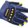 Buy cheap Waterproof Breathable Comfortable Anti-Collision TPR Blue Nitrile Safety Cuff Labor Protection Gloves from wholesalers