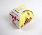 Birthday Cake Colored Cardboard Cake Box Cupcake Boxes - CUSTOM SIZES