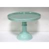 Buy cheap Customized Color Ceramic Cake Stand Footed Dessert Dolomite Platter For Wedding Party from wholesalers