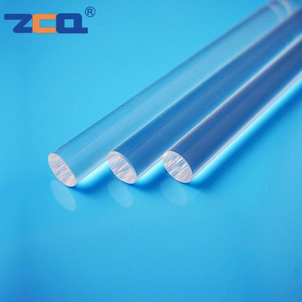 Buy cheap Transparent Circular Quartz Glass Rod from wholesalers