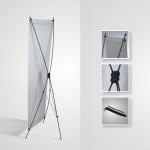 Waterproof Outdoor X Stand Banners Display Single Side 80X180cm