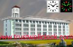 residential estate clock,housing estate big wall clocks,movement for housing