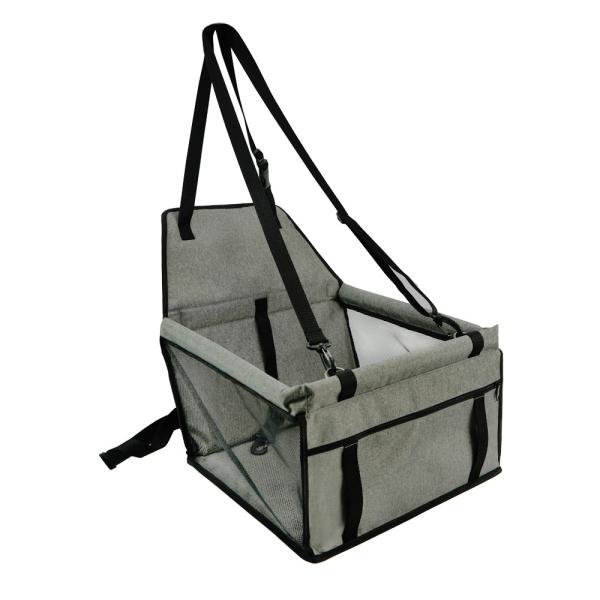 Buy cheap SGS 1.05kg Portable Pet Car Booster Seat Zipper Large Dog Car Seat from wholesalers