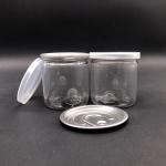 Food Grade Empty Clear Plastic Jars Storage Container PET Mason Jar BPA Free