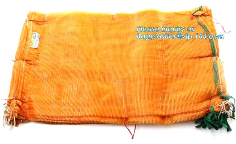 40x60cm yellow raschel mesh onion packing bag,Hot sale PE raschel mesh bag for potato,raschel net bag & pp raschel mesh