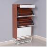 Buy cheap Three Layer Reversible 25 Pairs MDF Shoe Wooden Cabinet from wholesalers