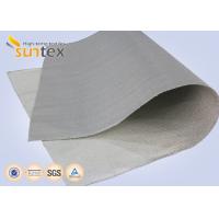 Buy cheap Heatproof Fabric PU Coated Fabric 0.7mm Glass Fiber Fire Blanket Material Smoke product