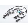 Buy cheap 2 Ears Data Transfer Cable , Usb 2.0 A Type Female Plastic Injection Molding from wholesalers