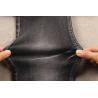 Buy cheap 353gsm 63 Cotton 35 Polyester 2 Spandex Fleece Backed Stretchy Denim Fabric from wholesalers