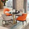 Buy cheap Modern Hotel Banquet Faux Leather Dining Chairs With Wooden Legs from wholesalers