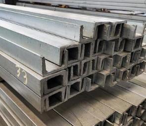 Buy cheap Standard Galvanized Hot Rolled Stainless Steel C Channel U Channel Steel from wholesalers