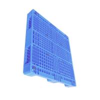 Buy cheap 43.3X43.3' Blue 5000Kg PE Stackable Plastic Pallet For Logistics Storage product