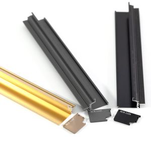 Buy cheap RCR 1641 Matt Grey Black Square Long Aluminium Drawer Handles product