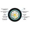 Buy cheap GYTA53 Underground Direct Buried Armored Fiber Optical Cable 24/48/64/96 Cores from wholesalers