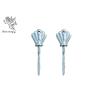 Buy cheap Adult Casket Surface Coffin Fittings Screw 1# Silver Color African Style from wholesalers