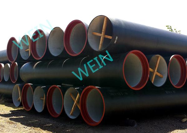 Buy cheap ISO4179 Cement Lined Ductile Iron Pipe External Zinc and bitumen coating as per ISO8179 from wholesalers