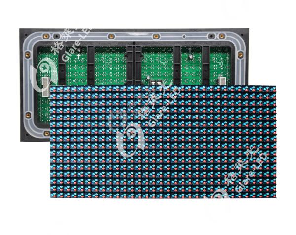 Quality High Brightness Single Color LED Display Module P10 P16 P20 For City Road Gantry Top for sale