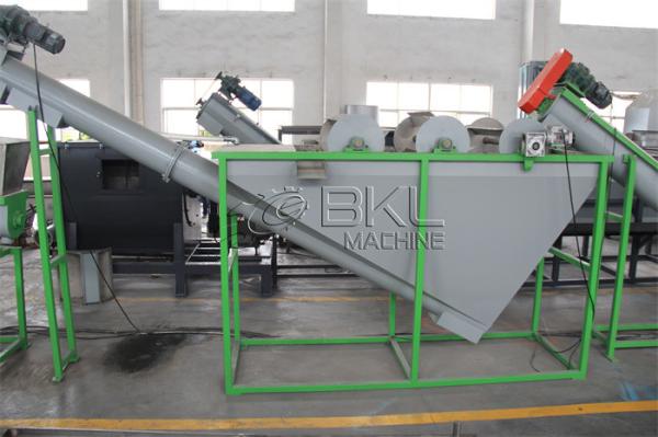 Buy cheap 5.5kw PET Recycling Line With Sink Float Washing Tank from wholesalers
