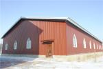Beer Processing Plant Prefabricated Steel Structure Warehouse With Eps Sandwich