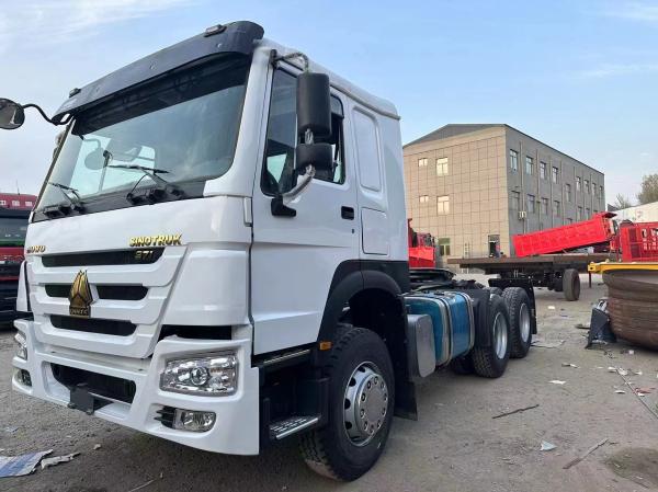 Buy cheap Used Sinotruk Howo 371hp Truck Tractor Trailer Head 6x4 For Sale from wholesalers
