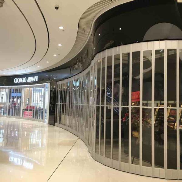 Buy cheap Manual Operation Side Folding Shutter Customized For Showroom from wholesalers