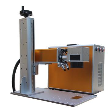 Buy cheap OEM 0.5Mm Depth Portable Engraving Machine For Steel , Fiber Laser Marker from wholesalers