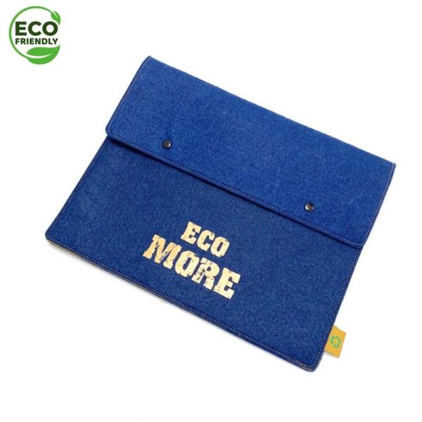Buy cheap Blue Color Eco Friendly Accessories RPET Felt Laptop Sleeve Portable Custom 13'' from wholesalers